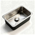 Stainless steel kitchen sink insert 60 x 40 x 15cm for food preparation